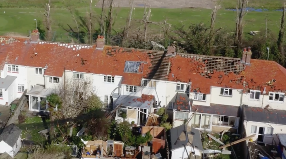 WATCH: Powerful drone footage reveals scale of Storm Ciarán devastation