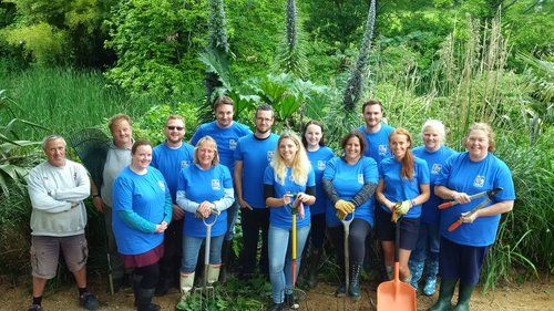 RBC’s Blue Water Project™ continues its work at Durrell’s flamingo enclosure