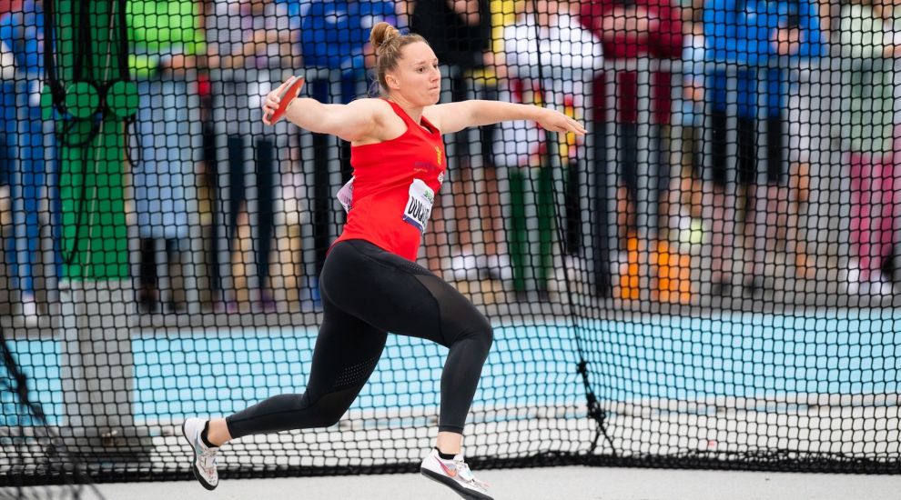 Jersey discus star breaks own record on way to gold - Island Games Day 4