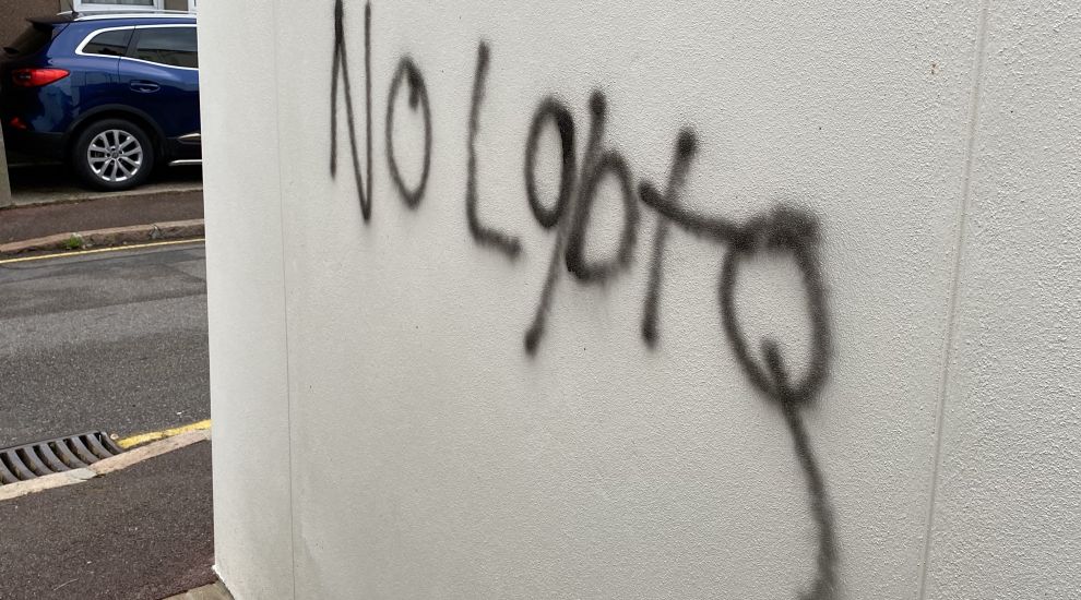 12-year-olds interviewed over 'homophobic' graffiti sprayed on homes