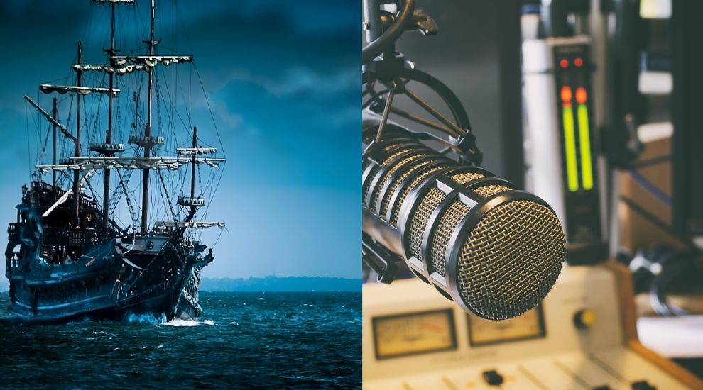 Radio static at Alderney's 'pirate' station
