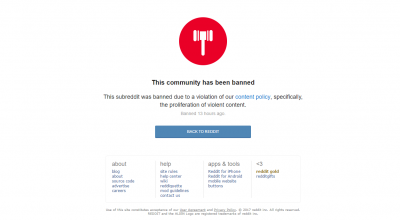 Reddit is clamping down on violent content and far-right groups are the first to go
