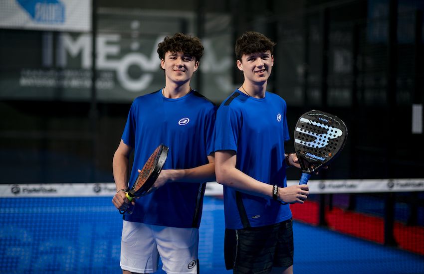 Guernsey twin padel tennis stars secure sponsorship