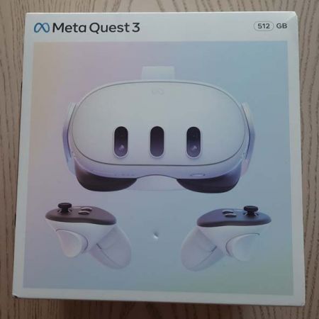 Meta Quest 3 All-In-One Mixed Reality Headset and Controllers, 512GB 