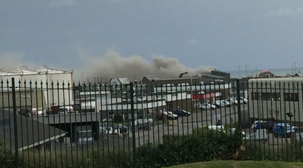 Electrical fire at new recycling centre