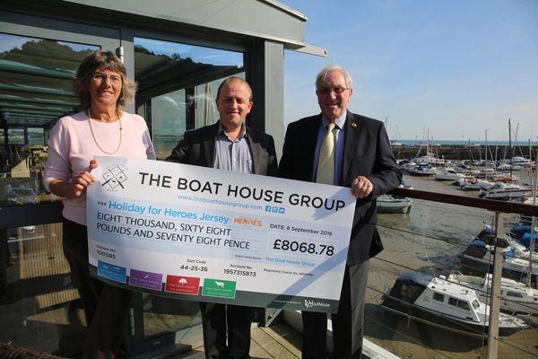 The Boat House Group helps fund twelve holidays for injured members of the Armed Forces