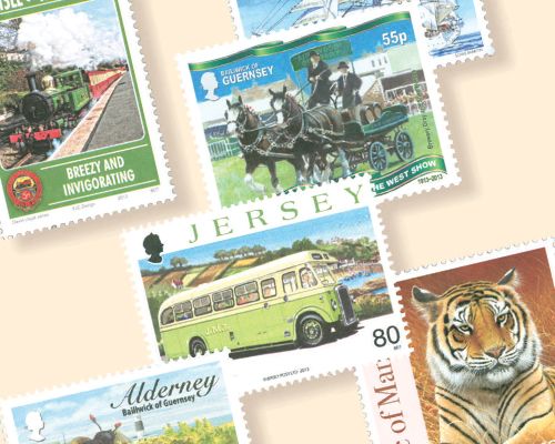 Guernsey stamps’ reduced production make them ideal collectors’ items