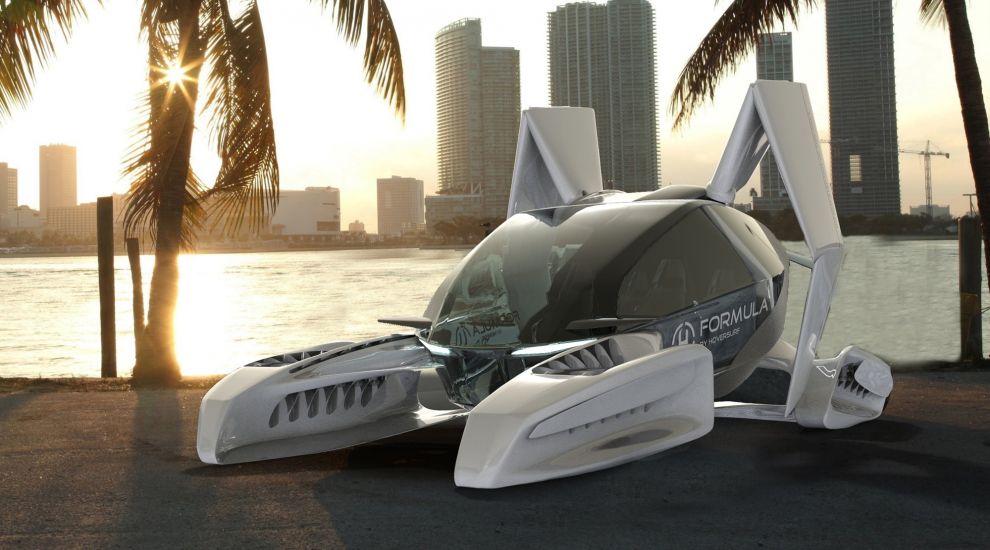 Hoversurf, the company behind the world’s first hoverbike, unveils plans for flying five-seater taxi