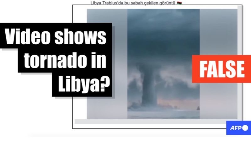 WATCH: Fake news! Tornado in Libya...or Jersey typhoon?