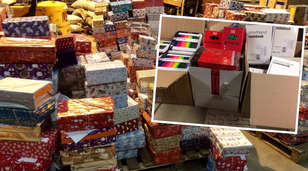 Retailer's generosity fills 250 shoeboxes with creativity