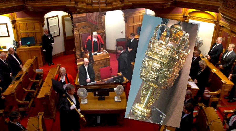 WATCH: “Shock” in the States Chamber as Royal Mace cloaked