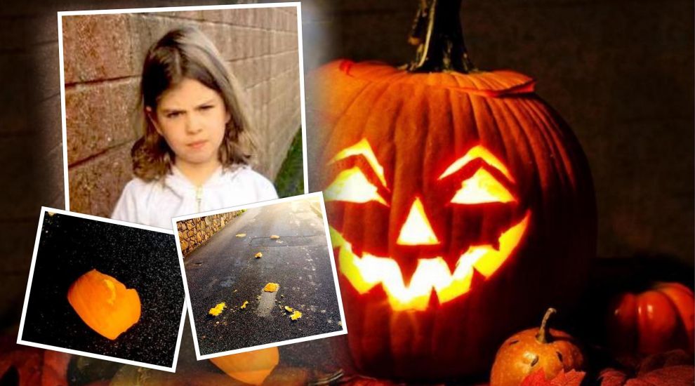 Smashing pumpkins: vandals destroy child's Halloween lantern
