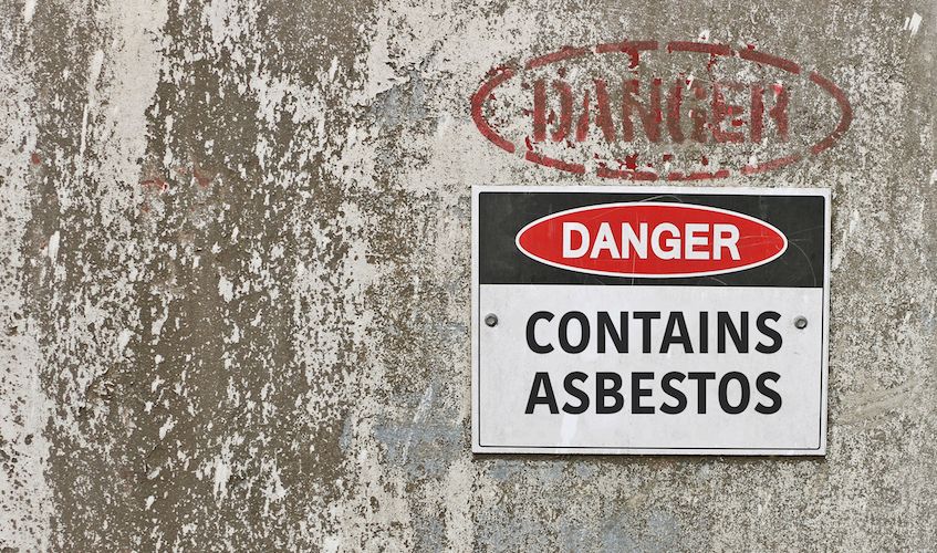 Asbestos-related cancer patients hit 30 in six years