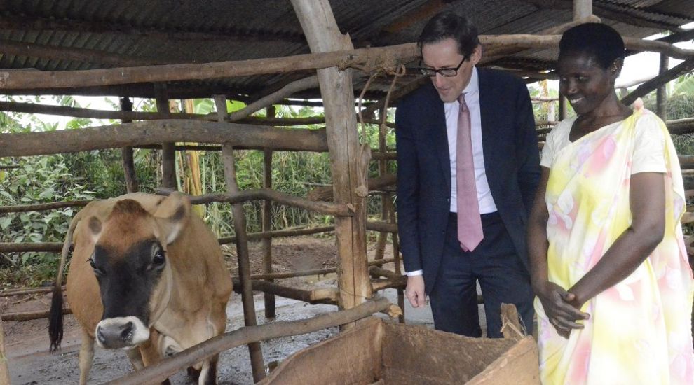 Chief Minister 'moo-ved' by Jersey cows' impact in Rwanda