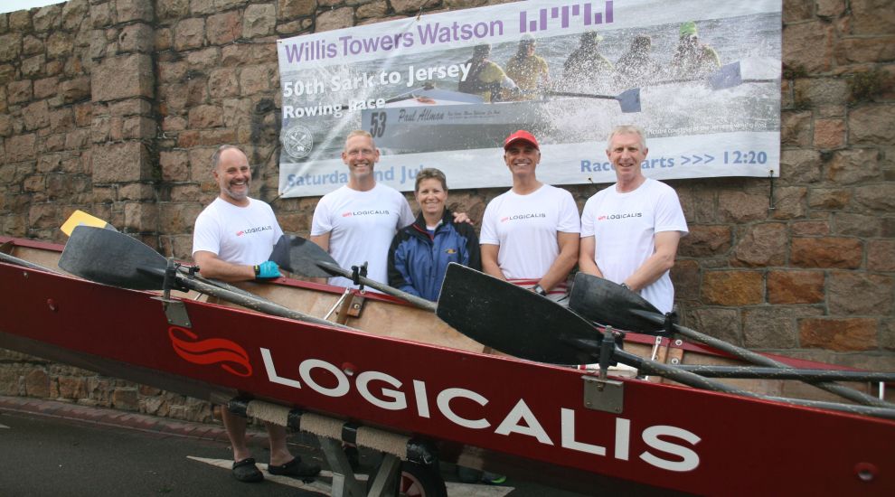 First team over line in 40th Sark-Jersey Rowing Race to try for 50th