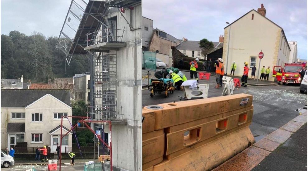 Investigation into scaffolding fall