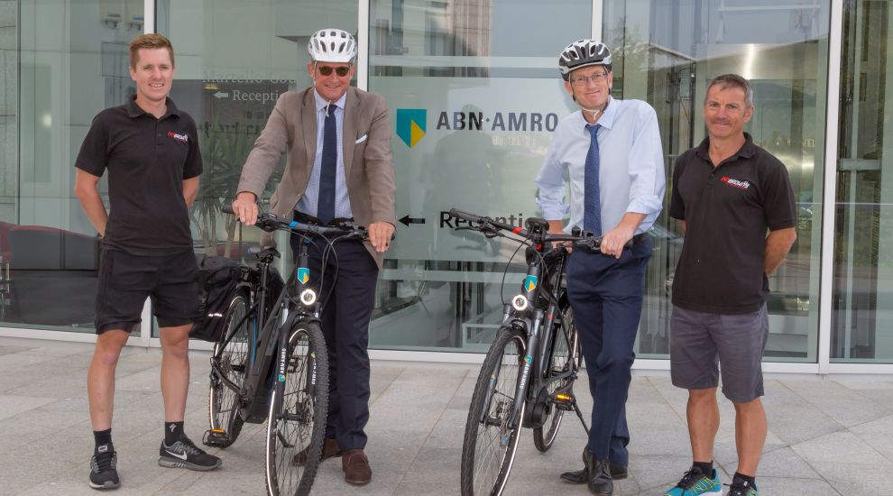 Electric bikes minimise impact of ABN AMRO travel