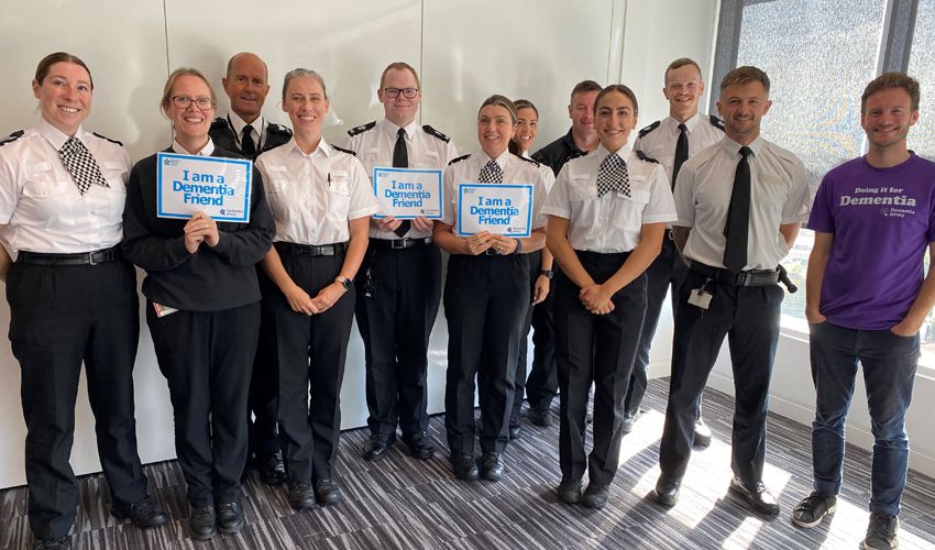 Dementia Jersey supports police to become more dementia friendly