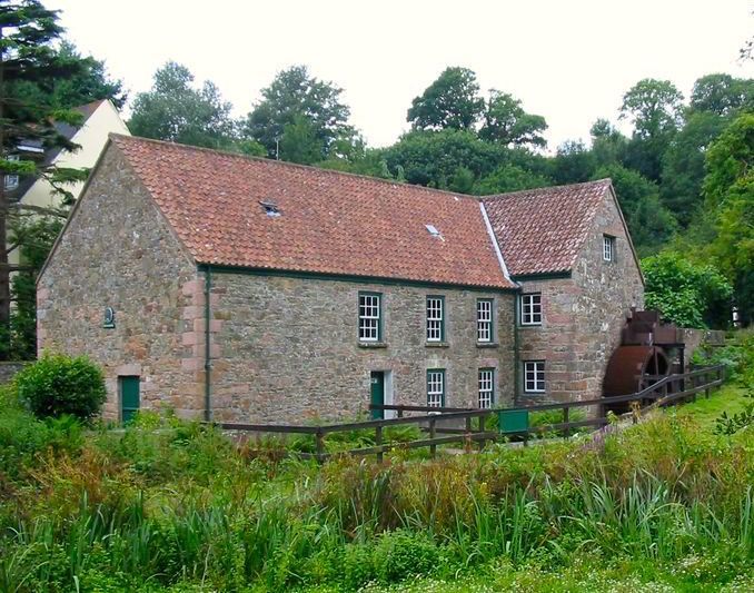 4x4 crashes into historic water mill