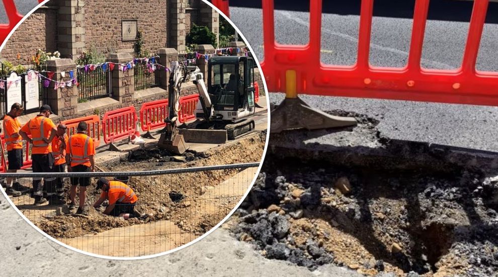 St. Brelade road closed as officials ‘look into’ mystery hole