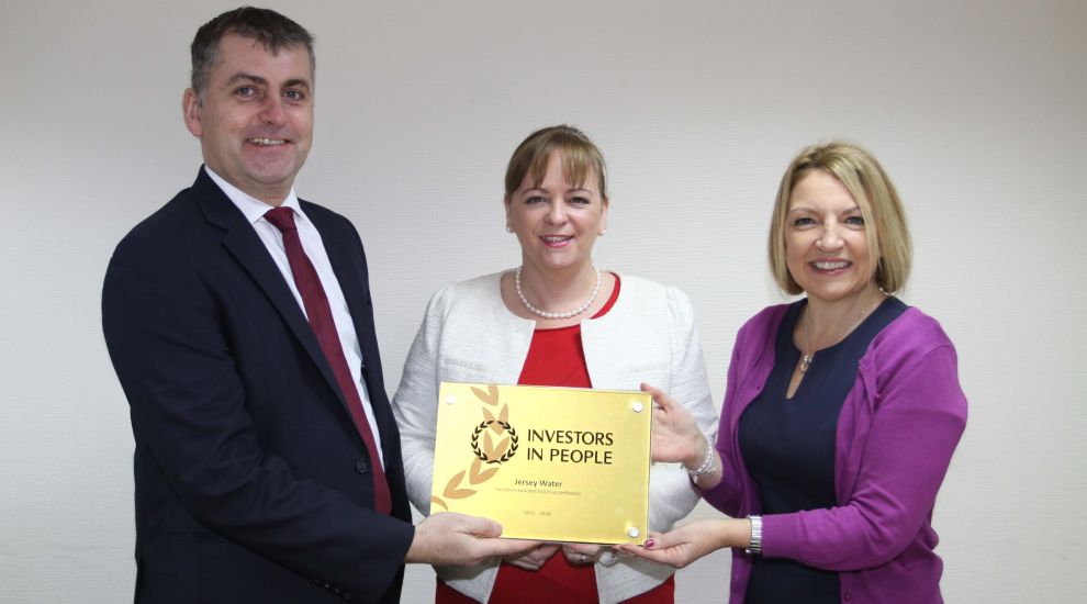 Gold Investors in People Standard for Jersey Water