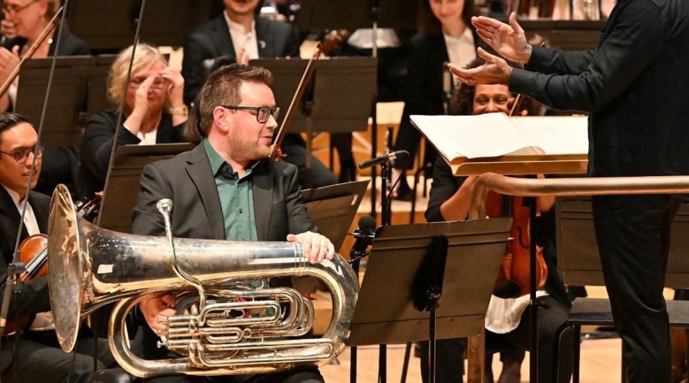 Tuba soloist brings his musical expertise to local schoolchildren