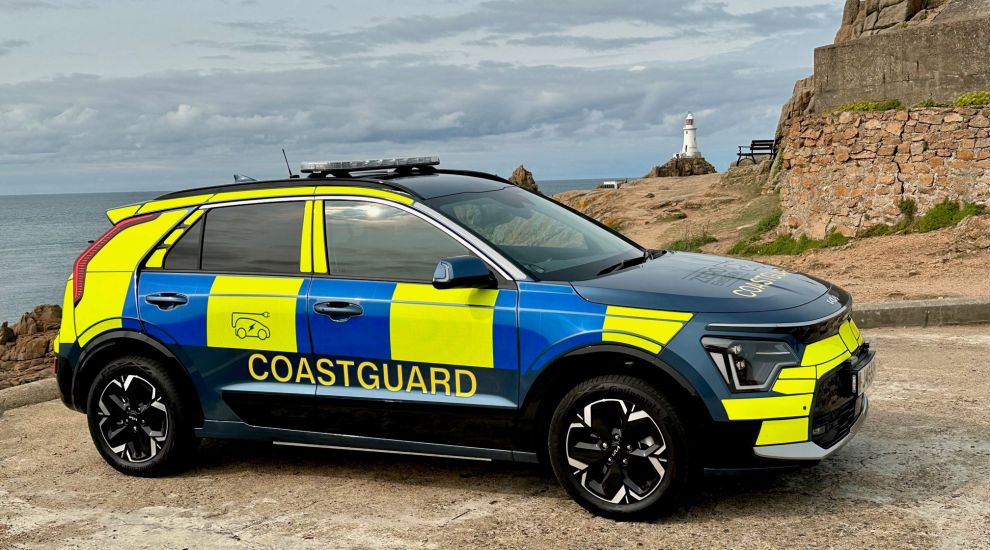 Coastguard goes green with first fully electric car