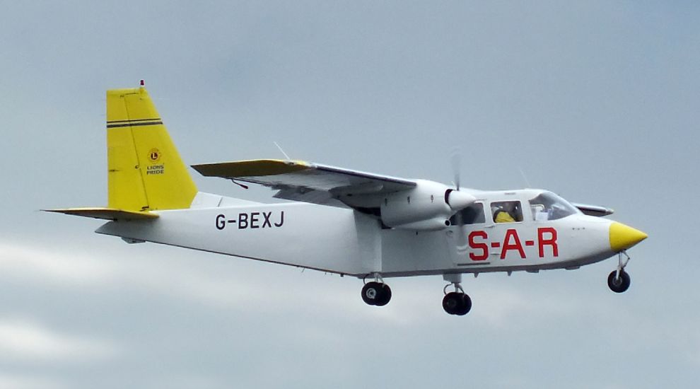 Air search after reports of plane crashing near Sark