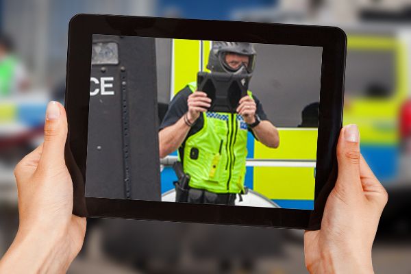 iPads or tablets for police?