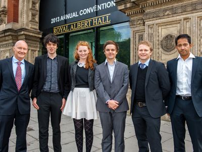 Local students inspired by top business minds at IOD Annual Convention