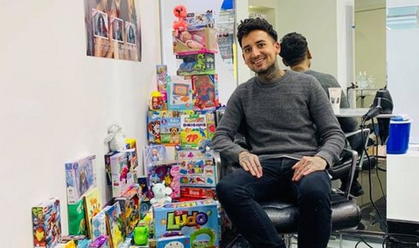 'Lockdown hero’ launches appeal for 500 toys for Christmas