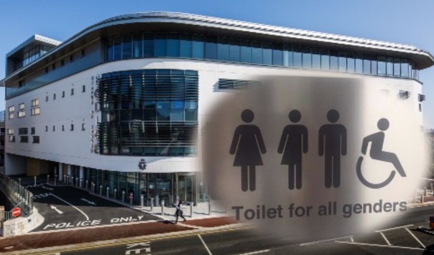 Police adopt gender neutral toilet signs