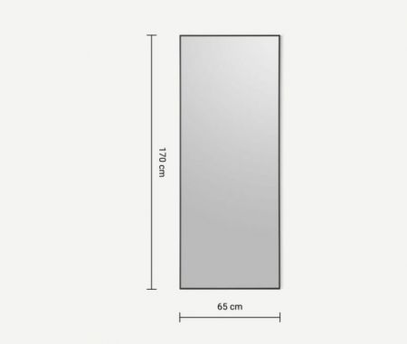 BNIB - Extra large contemporary leaning mirror 