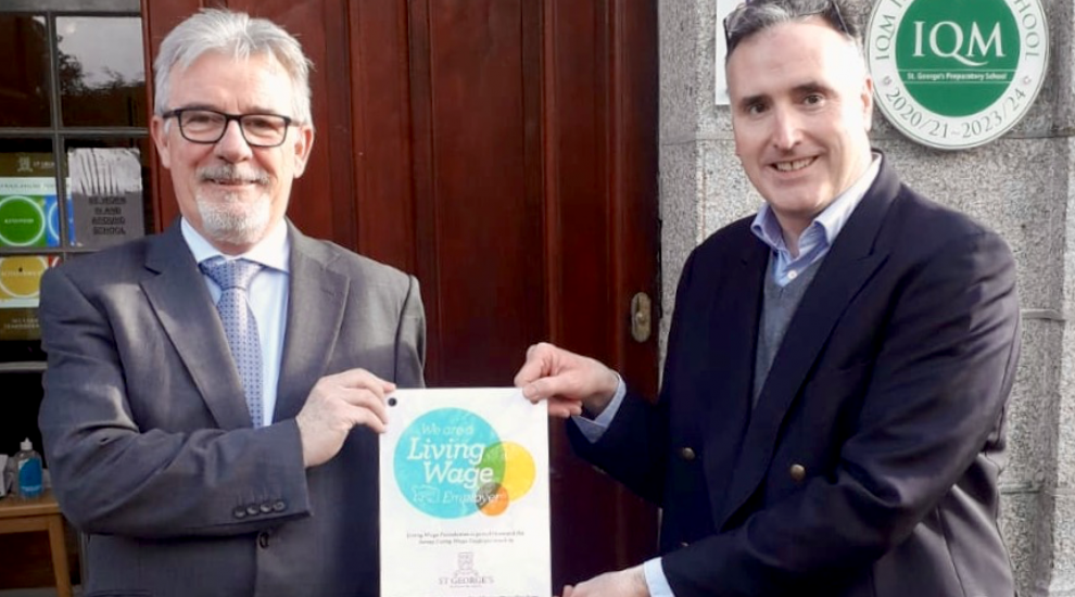 St. George's School signs up to Living Wage pledge