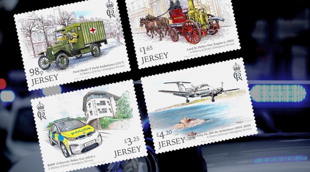 Norwegian artist makes his Mörck on emergency services stamps