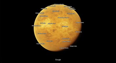 Google Maps now offers a tour of the solar system