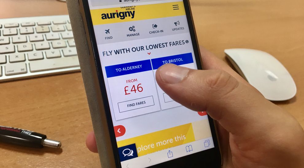 Aurigny’s new site to be a flying success? You decide