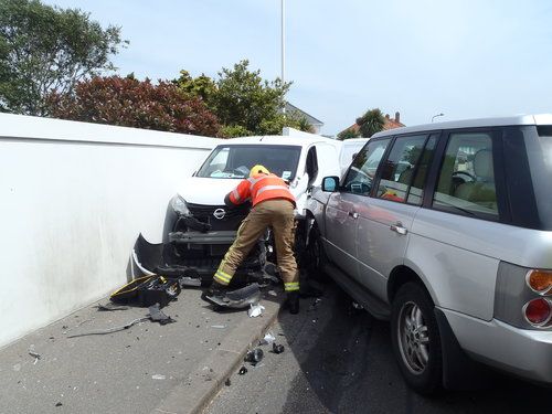 Drivers escape serious injury after St Brelade crash