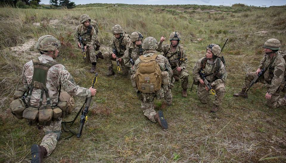 Reservists wanted for Jersey Field Squadron