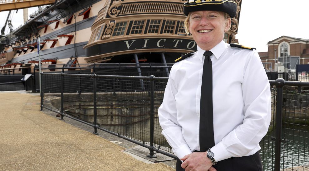 Jersey woman makes history as Royal Navy's first female admiral