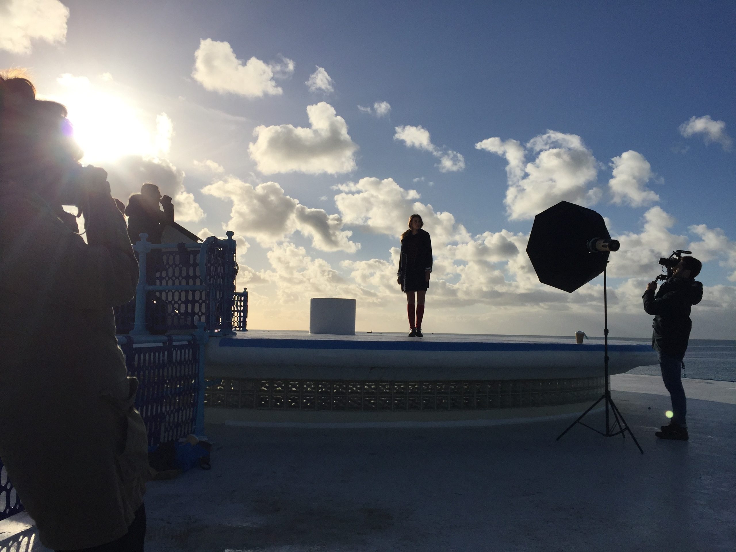 harve des pas French fashion photoshoot