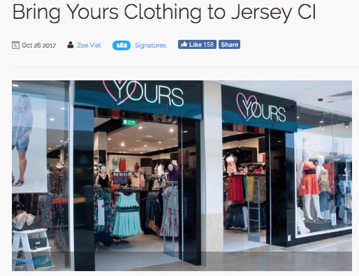 zoe viel plus size yours clothing petition