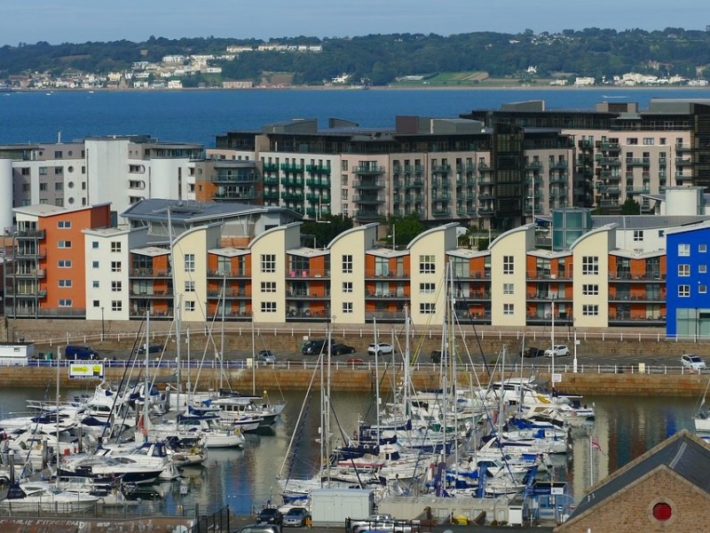 JERSEY CASTLE QUAY WATERFRONT