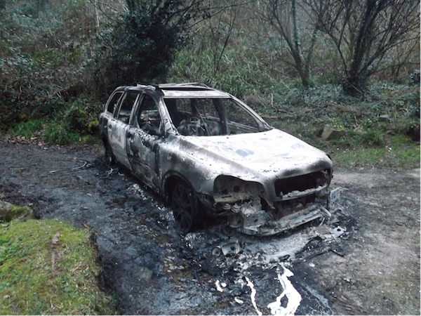burnt out car petit bot