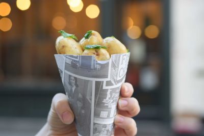 Jersey Royals potato pop-up bistro in London’s Covent Garden