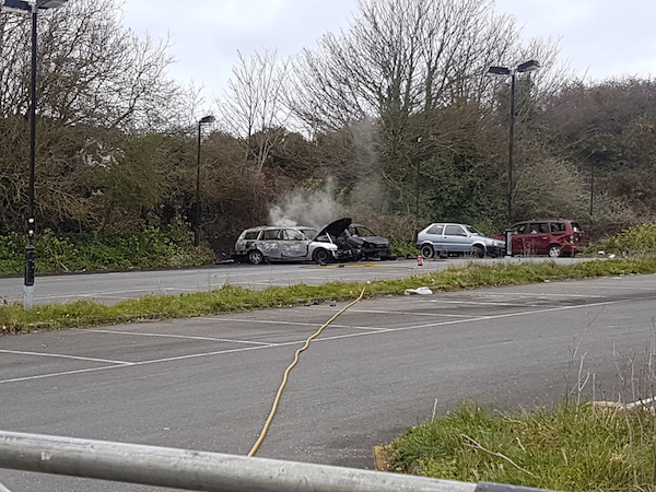 car arson Guernsey Bowl