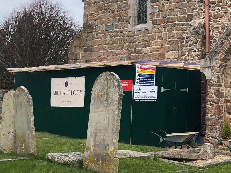 St Lawrence Church Excavation
