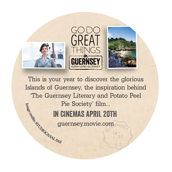 Guernsey film ice cream reverse view