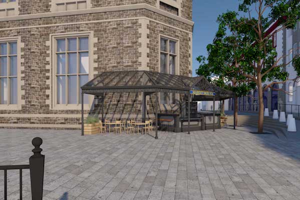 Guernsey Market kiosk
