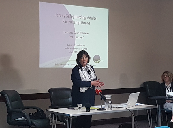 Safeguard board Glenys Johnston